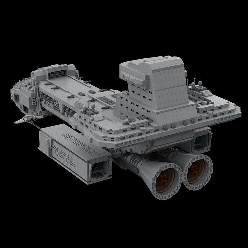 Earth Defense Battlecruiser MOC Building Kit | Interstellar Warship - 2