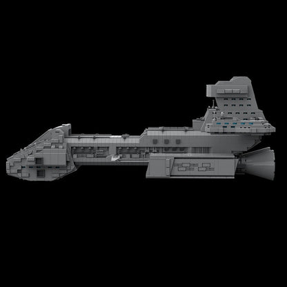 Earth Defense Battlecruiser MOC Building Kit | Interstellar Warship - 3