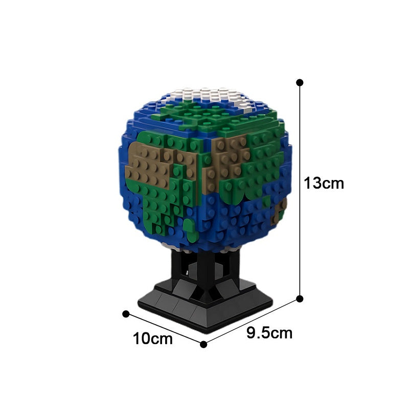 Earth's Layers MOC Building Kit | Geological Structure Display Model - 5