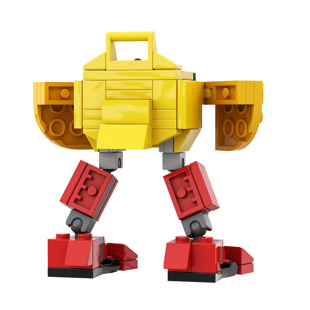 easter chick mech building set | moc-143820 - 3