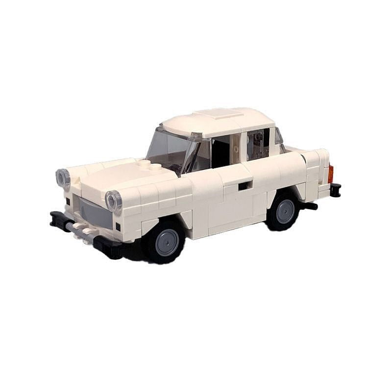 Eastern Bloc Classic Sedan MOC Building Kit | Vintage Vehicle Model - 3