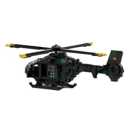 EC135 T1 German Military Training Helicopter MOC Building Kit - 2
