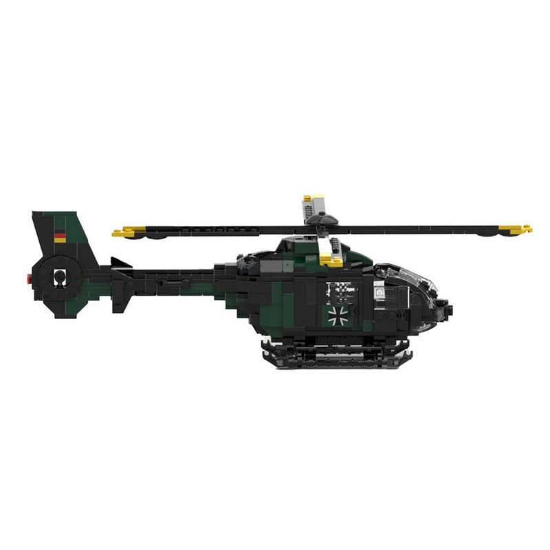 EC135 T1 German Military Training Helicopter MOC Building Kit - 4