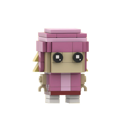 edith gru brickheadz building kit | despicable me | moc-104768 - 2