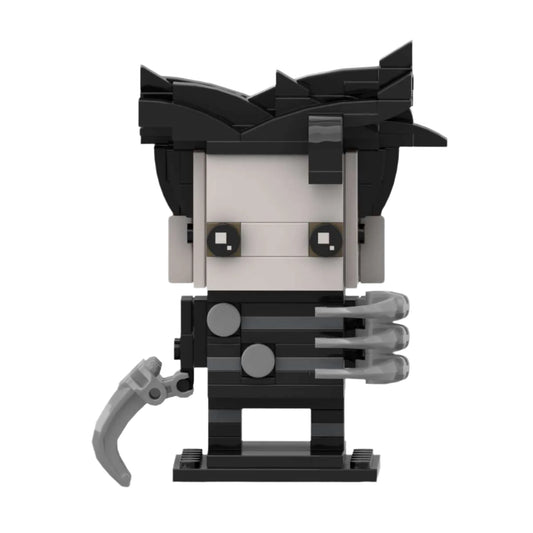 edward scissorhands brickheadz moc set | moc-14635 - 1