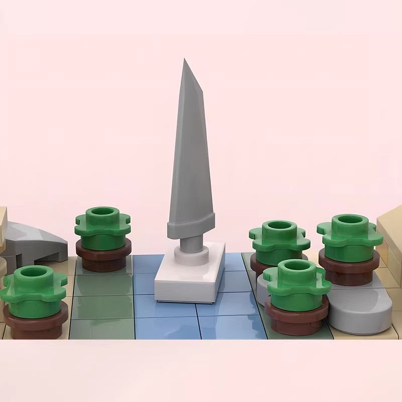 Egypt Skyline MOC Building Kit | Ancient Civilization Architecture Model - 2