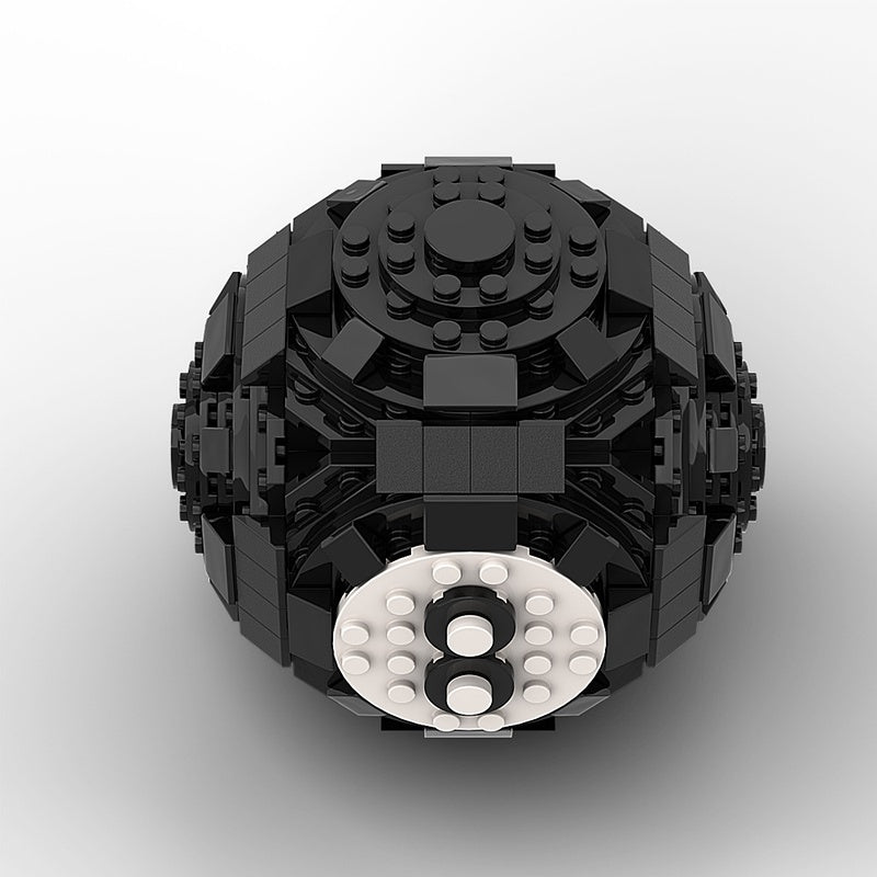 Eight Ball MOC Building Kit | Retro Display Model - 1