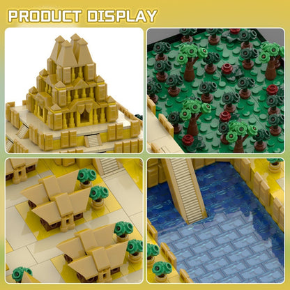 El Dorado Micro MOC Ancient City Architecture Building Kit - 4