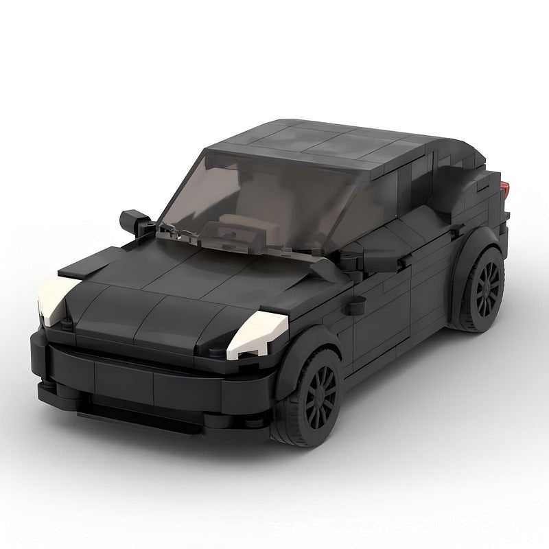 Electric Crossover Car MOC Vehicle Building Kit | Modern EV Model - 5