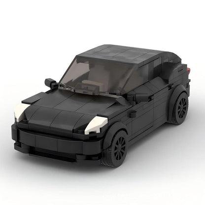 Electric Crossover Car MOC Vehicle Building Kit | Modern EV Model - 5
