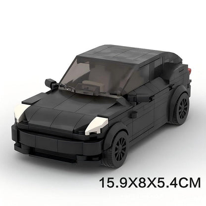 Electric Crossover Car MOC Vehicle Building Kit | Modern EV Model - 6