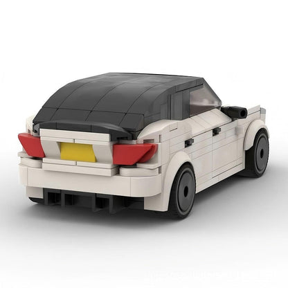 Electric Crossover Car MOC Vehicle Building Kit | Modern EV Model - 8