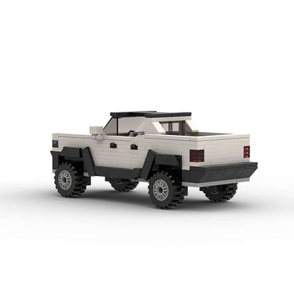 Electric Off-Road Super Truck EV Pickup Building Kit | LEGO-Compatible MOC - 2