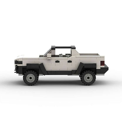 Electric Off-Road Super Truck MOC Building Kit | EV Pickup Vehicle Model - 5