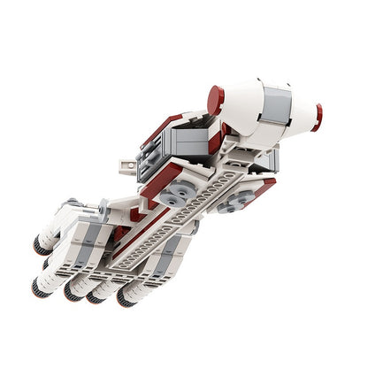 Eleven-Engine Diplomatic Space Corvette MOC Building Kit - 7