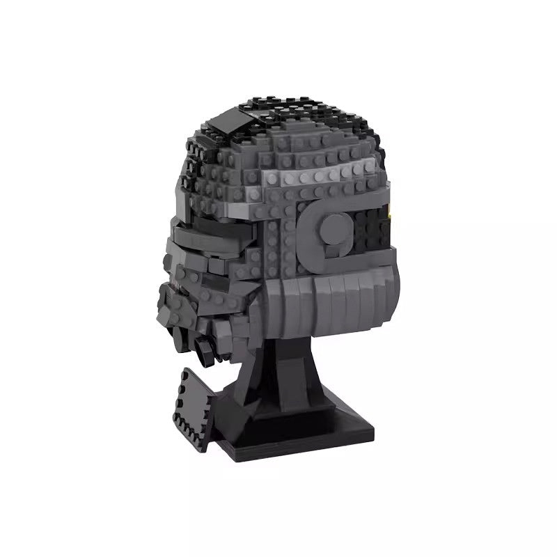 Elite Clone Squadron Helmet Building Kit | LEGO-Compatible MOC - 2