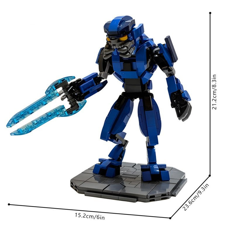 elite mercenary building kit | halo | moc-229486 - 2