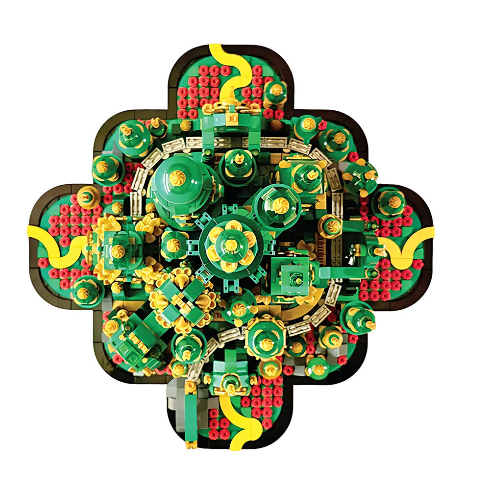 emerald city wizard's palace building kit | world of oz | moc-241626 - 4