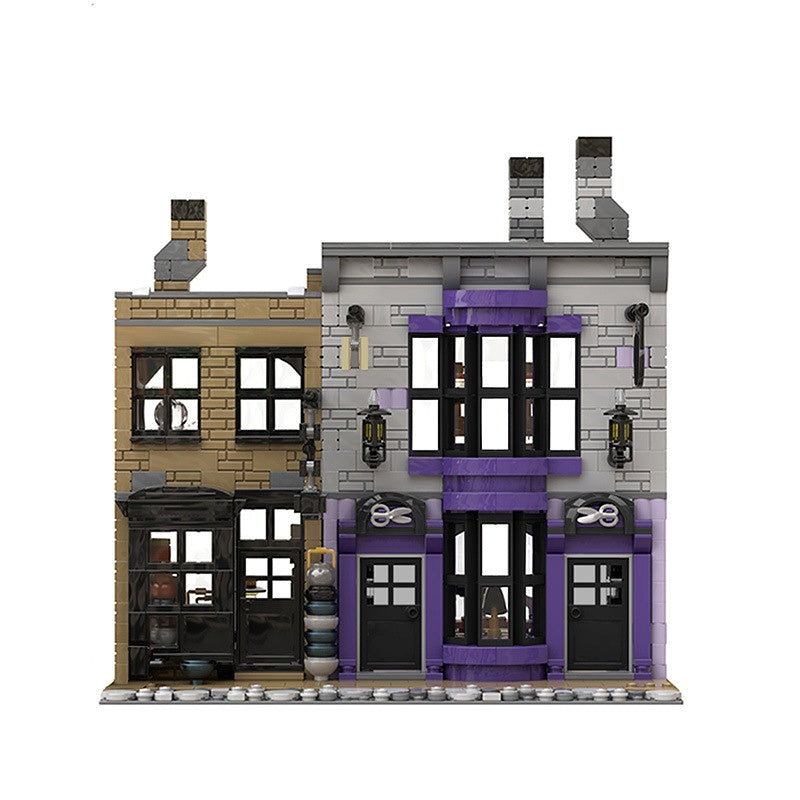 Enchanted Robe Boutique & Magic Cauldron Shop Building Kit | LEGO-Compatible MOC - 3