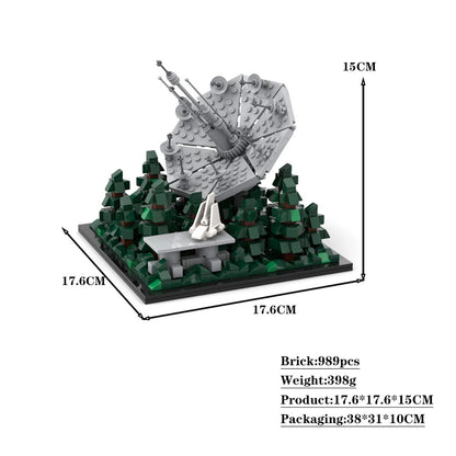 endor death star shield generator building set | moc-150608 - 5
