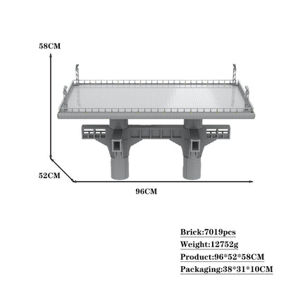 endor landing pad building set | star wars | moc-63049 - 4