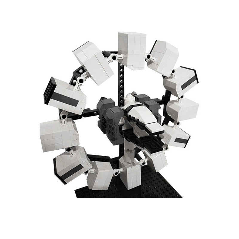 Endurance Style Spacecraft MOC Building Kit | Sci-Fi Capital Ship Model - 1