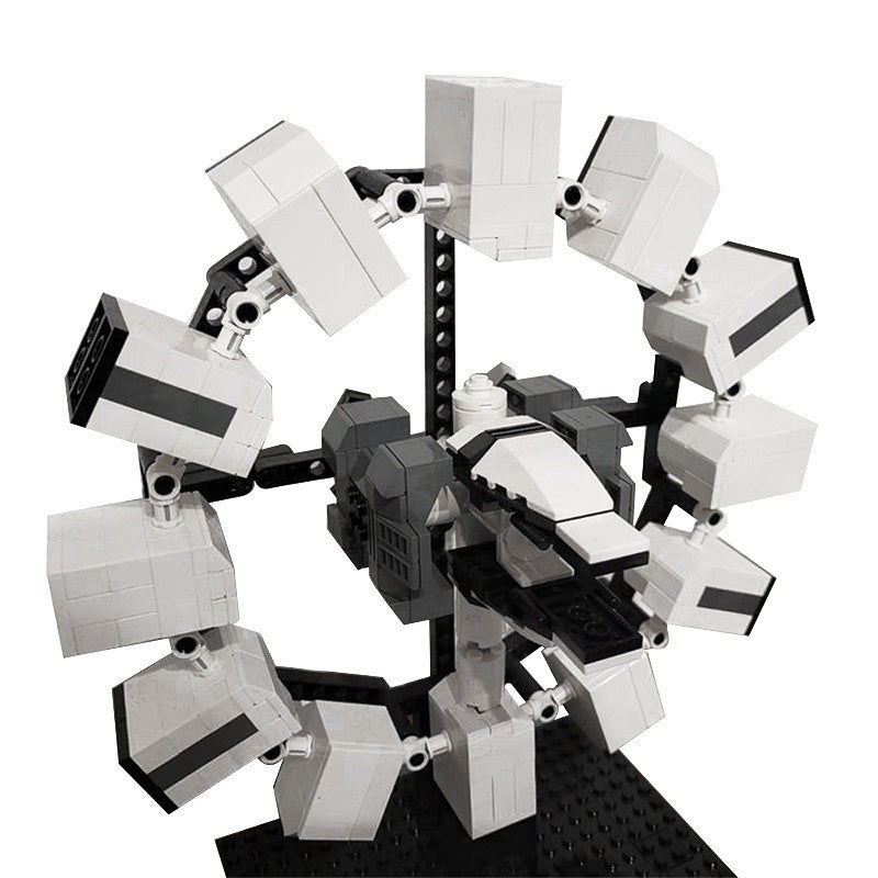 Endurance Style Spacecraft MOC Building Kit | Sci-Fi Capital Ship Model - 2