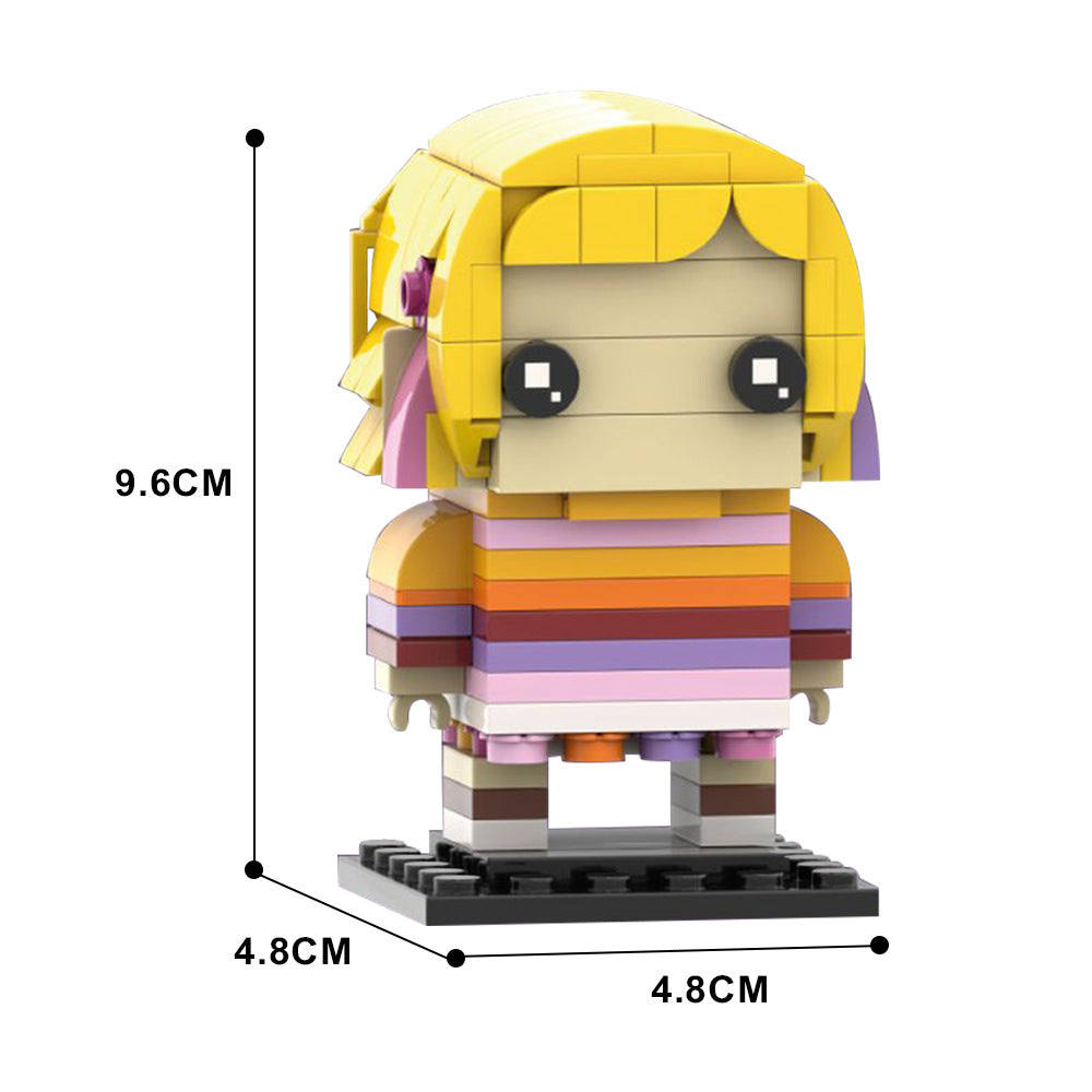 enid sinclair brickheadz | wednesday | moc-134980 - 4