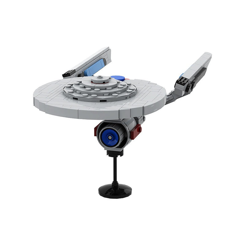 Enterprise 1701-A Inspired MOC Interstellar Capital Ship Building Kit - 5