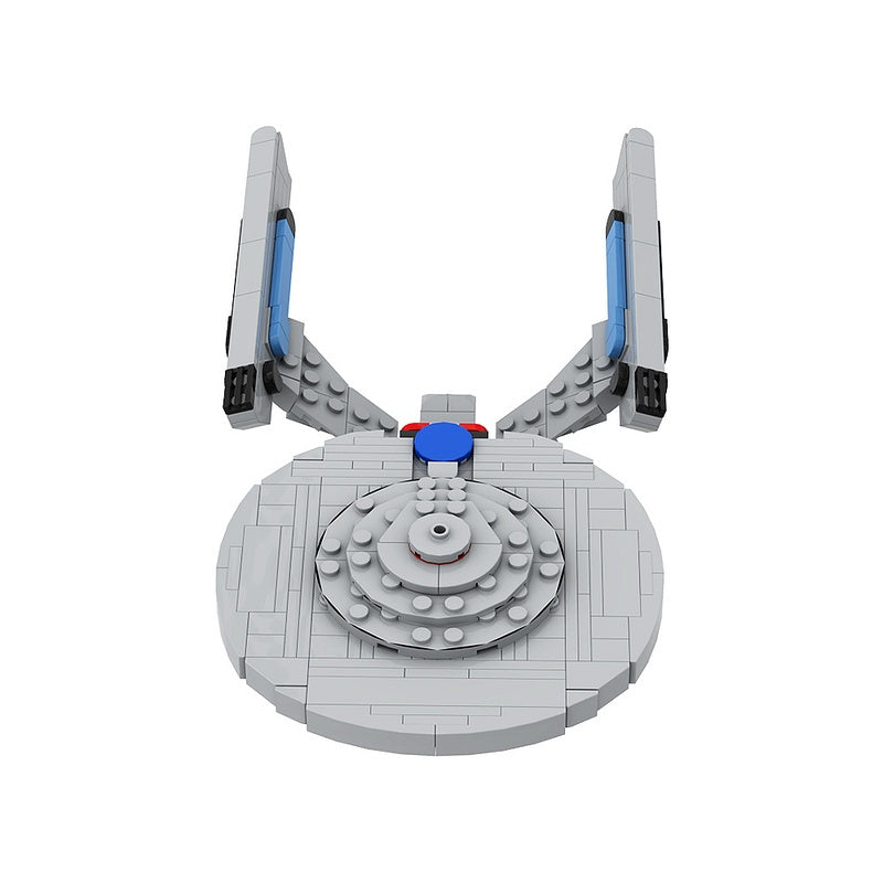 Enterprise 1701-A Inspired MOC Interstellar Capital Ship Building Kit - 6