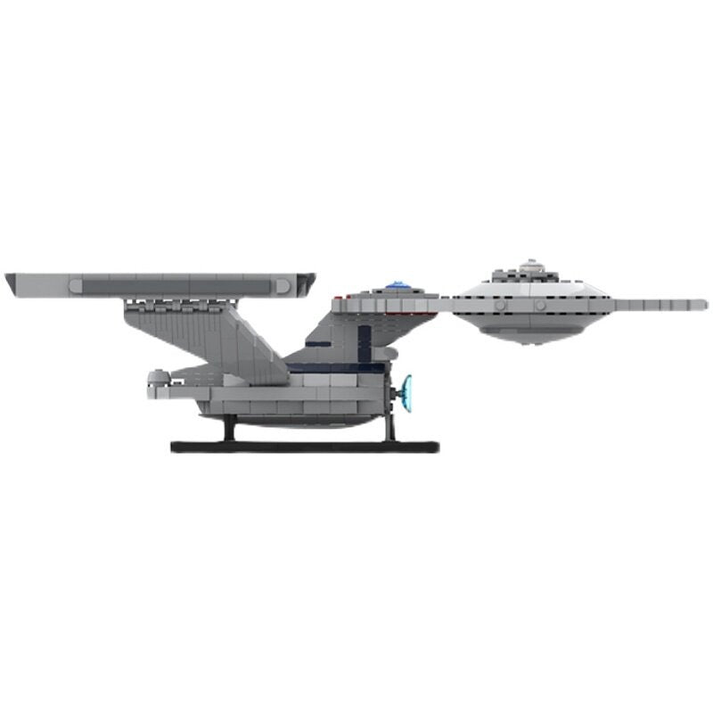 Enterprise Class MOC Building Kit | Sci-Fi Exploration Starship Model - 3