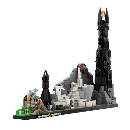 Epic Ring-inspired Realm Skyline Building Kit | LEGO-Compatible MOC - 5