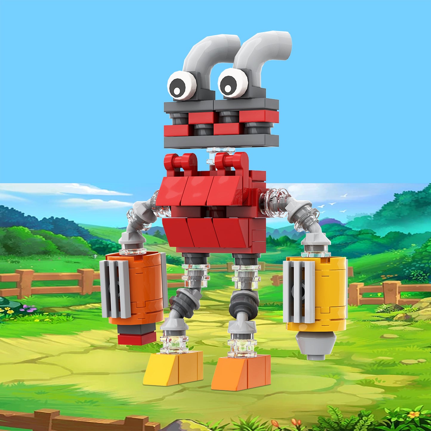 epic wubboox building set | my singing monsters | lego compatible - 4