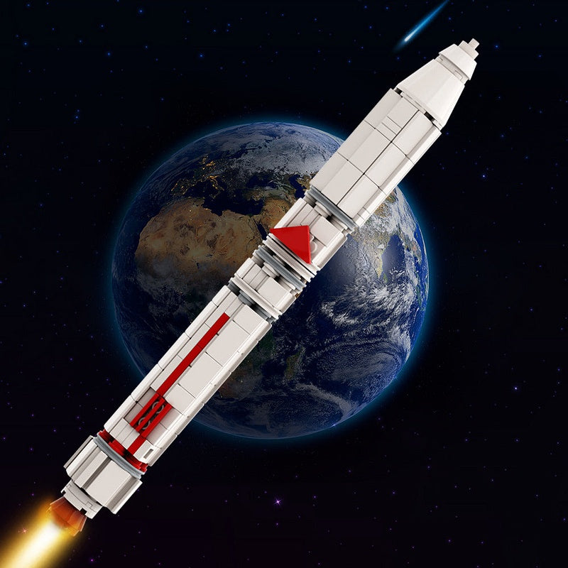 Epsilon Rocket MOC Building Kit | 1:110 Scale Space Launch Model - 2