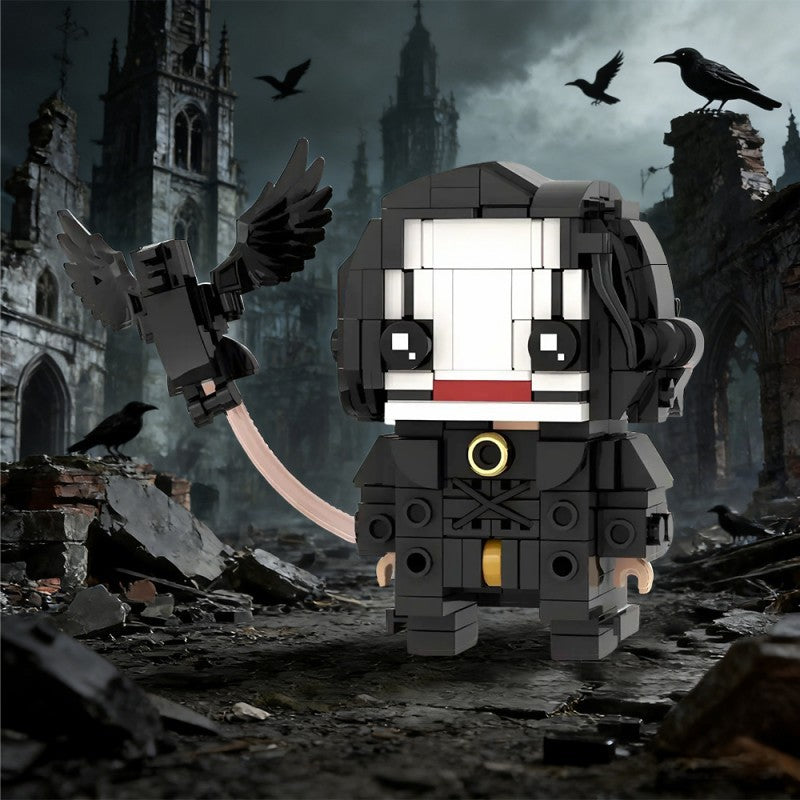 eric draven brickheadz building kit | the crow | moc-198955 - 1