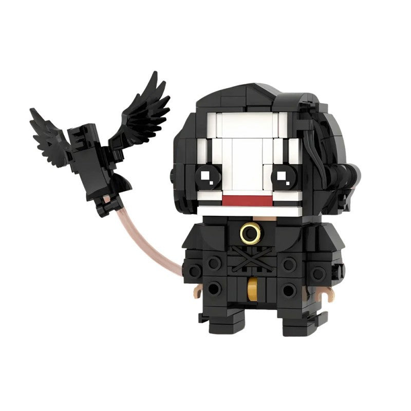 eric draven brickheadz building kit | the crow | moc-198955 - 3