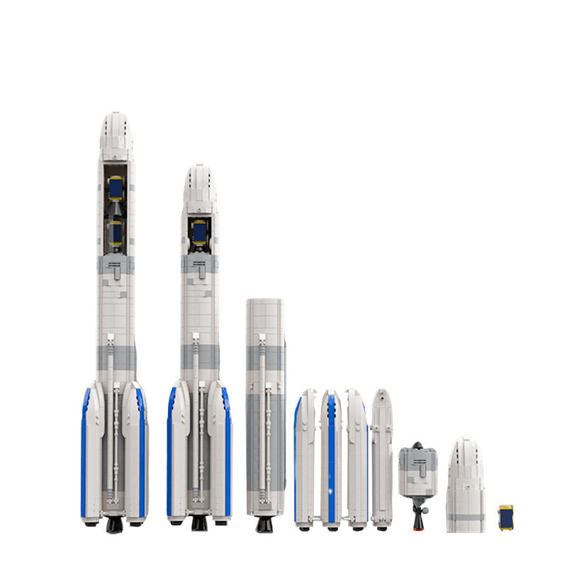ESA Arianespace Ariane 6 | 1:110 Saturn V Scale | LEGO-Compatible MOC - 1