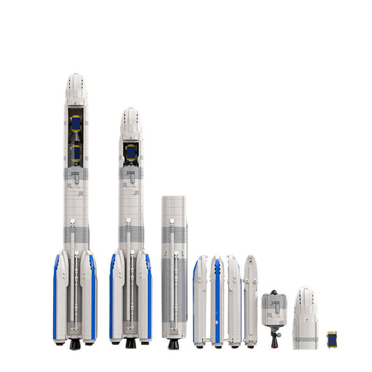 ESA Arianespace Ariane 6 | 1:110 Saturn V Scale | LEGO-Compatible MOC - 1