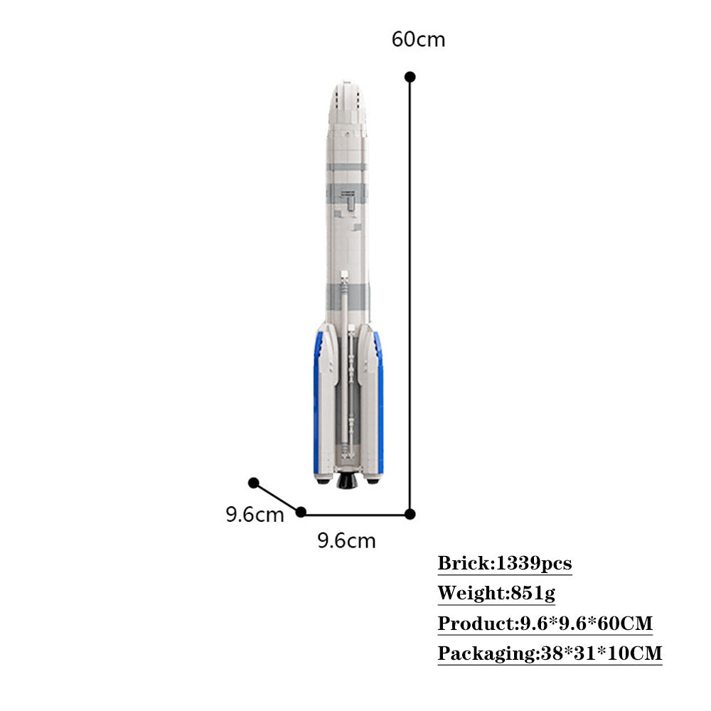 ESA Arianespace Ariane 6 | 1:110 Saturn V Scale | LEGO-Compatible MOC - 4