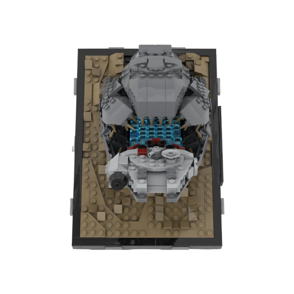escaping the asteroid diorama building set | moc-112705 - 3