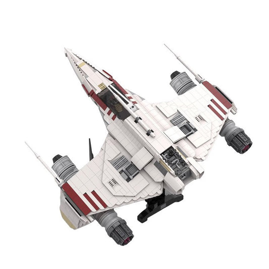 Escort Wing Starfighter Building Kit | LEGO-Compatible MOC - 1