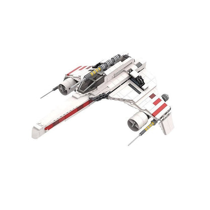 Escort Wing Starfighter MOC Spaceship Building Kit | Futuristic Fighter - 8