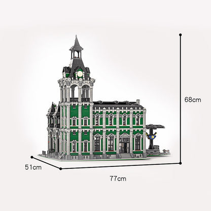 European Modular Train Station Building Kit | LEGO-Compatible MOC - 3
