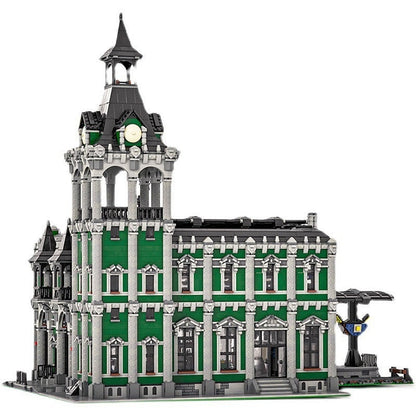 European Modular Train Station MOC Building Kit | Railway Architecture Model - 4
