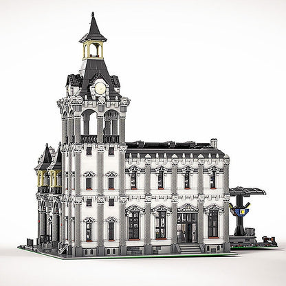 European Modular Train Station MOC Building Kit | Railway Architecture Model - 5