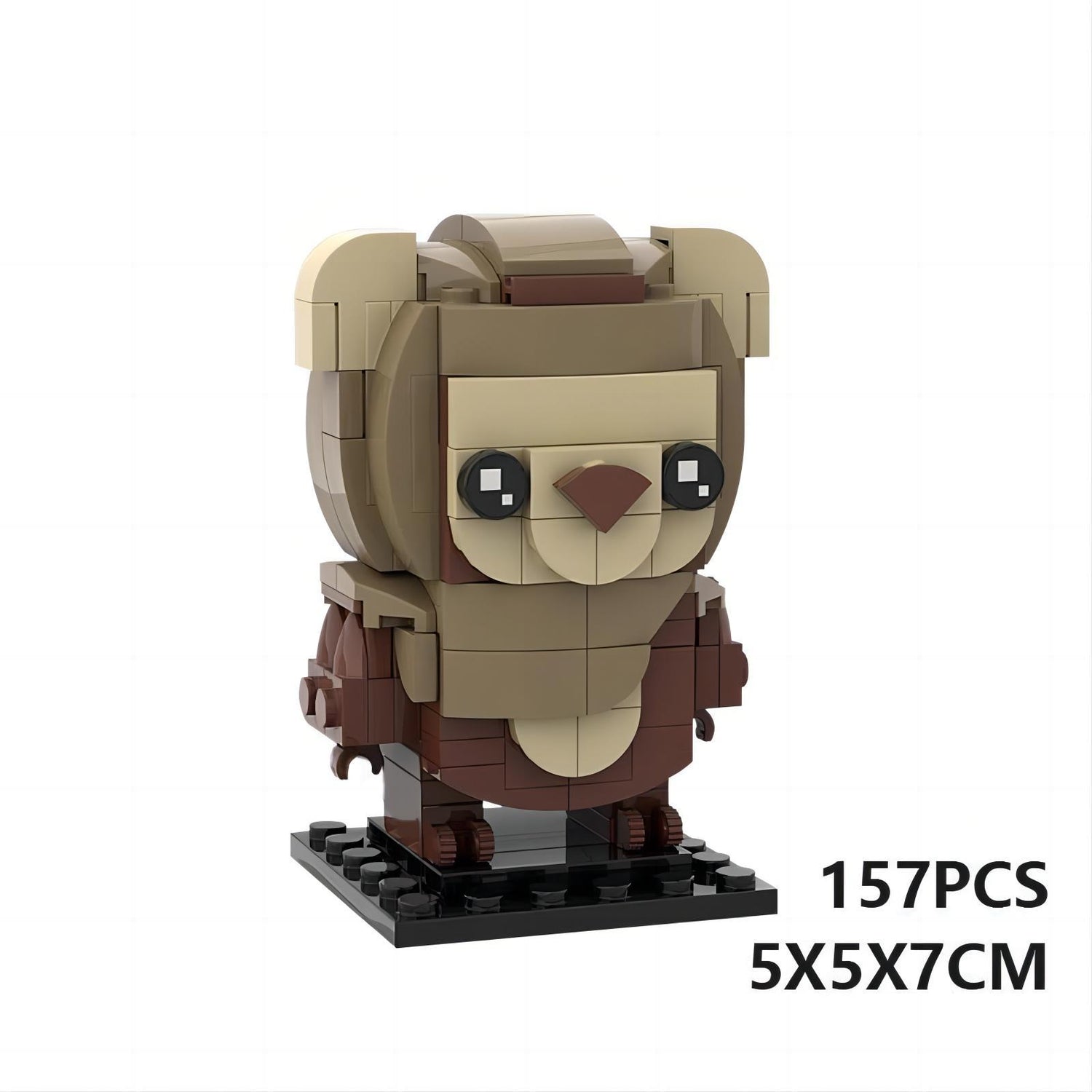 ewok brickheadz moc building set | star wars | lego-compatible - 5