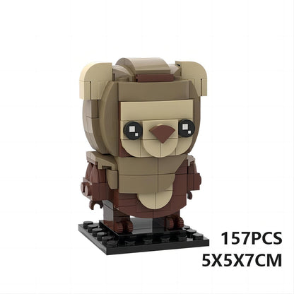 ewok brickheadz moc building set | star wars | lego-compatible - 5