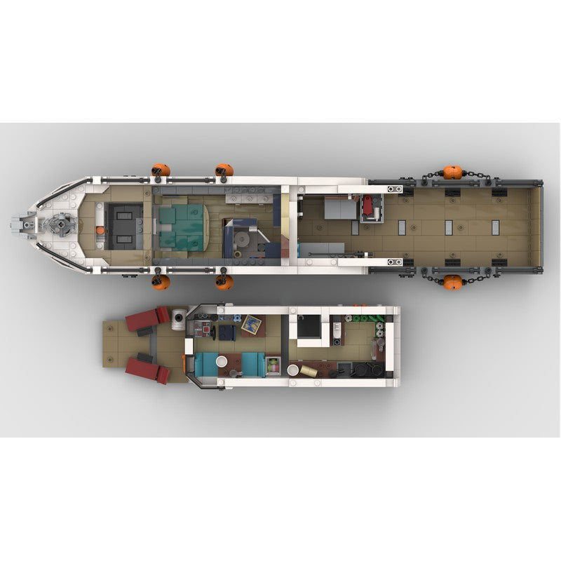 Expedition Yacht Building Kit | LEGO-Compatible MOC - 2