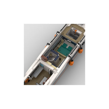 Expedition Yacht Building Kit | LEGO-Compatible MOC - 3