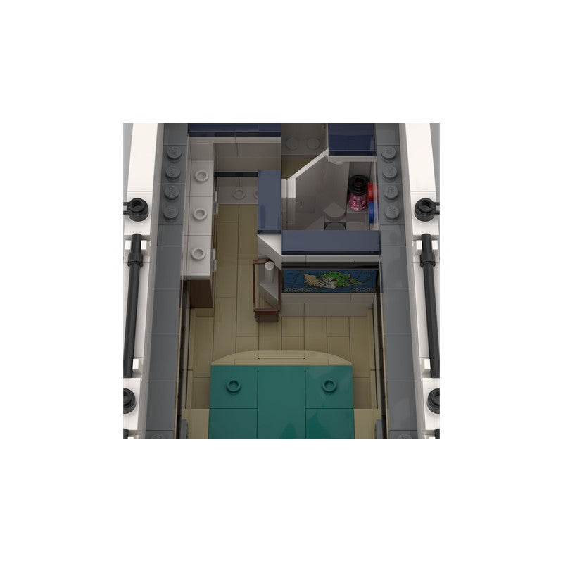 Expedition Yacht Building Kit | LEGO-Compatible MOC - 4